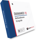 Buy DIANAMED 10 (Methandienone) 10mg Tablets