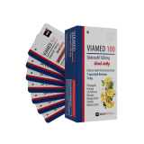 VIAMED 100 Sildenafil Citrate Oral Jelly