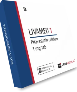 Livamed 1 Pitavastatin Calcium 1mg Tablets for Cholesterol Control | DEUSPOWER